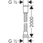 Dušivoolik Hansgrohe Metaflex 2 m