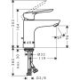 Valamusegisti Hansgrohe Logis E100