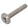 Kruvi 4 x 25 mm teras nikeldatud