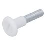 Ühenduskruvi Suki M6 x 34 mm valge