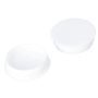 Kattekork 35 x 10 mm valge plast