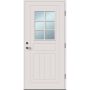 Välisuks Lund M10 x 21, valge parem