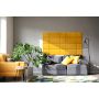Polsterdatud seinapaneel Fllow Velvet 41 ocker 30 x 60 cm