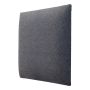 Polsterdatud seinapaneel Fllow Inari 91 Grey 30 x 30 cm