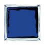 Klaasplokk Wave sinine 190 x 190 x 80 mm