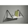 Riiuliplaat Vintage valge 800 x 250 x 180 mm