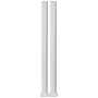 Radiaatori katte jalad Duo 39 x 78 x 945 mm valge