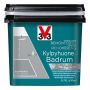 Keraamiliste plaatide värv V33 Kylpyhuone Dolphin Grey