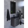 Valamukapp Camargue Svanholm Slim 50 cm antratsiit