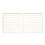 Aiaelement Palmako Nina 180 x 90 cm, valge