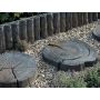 Betoonist sillutiskivi EHL Stonewood Ø 30 - 45 x 5 cm