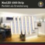 LED- valgusriba Paulmann Maxled 1000 soe valge 2,5 m 2700K  hõbe