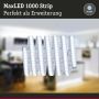 LED- valgusriba Paulmann Maxled 1000 valge 2,5 m 6500K  hõbe
