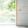 WC-paberihoidja Smedbo Home HV320 harjatud messing