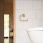 WC-paberihoidja Smedbo Home HV341 harjatud messing