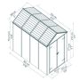 Aiakuur Palram-Canopia Rubicon 5,6 m²