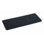 Uksematt Astra Ribe Line Mini 25 x 60 cm, antratsiit