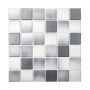 Mosaiik Quadrat Mix hall 30,6 x 30,6 cm