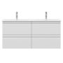 Valamukapp valamuga Camargue Annika matt valge 2 x 60 cm
