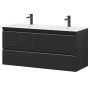 Valamukapp valamuga Camargue Annika matt must 2 x 60 cm