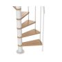 Keerdtrepp Dolle Calgary Valge 120 cm