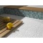 Kivimosaiik Pebble Stone valge 27,5 x 27,5 cm