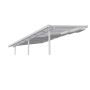 Terrassikatuse päikesevari Solid Elements valge 3 x 3,05 m