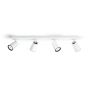 Kohtvalgusti Philips myLiving Paisley 4-osaline, valge
