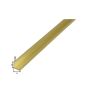 Nurkprofiil messing 15 x 15 x 1000 mm