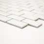 Mosaiik Brick Bond Diamond 30 x 30 cm Valge