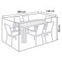 Mööblikate SunFun XL 380 x 140 cm x 85 cm