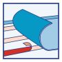 Vaibateip tesa® Universal kahepoolne 25 m x 50 mm