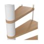 Keerdtrepp Dolle Calgary Valge 120 cm