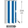 Voldikuks Marley Rapido 830 x 2040 mm hall