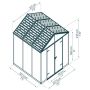 Aiakuur Palram-Canopia Rubicon 5,4 m²