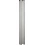 Voldikukse Eurostar lisalamell 120 x 2050 mm, valge saar