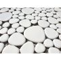 Kivimosaiik Pebble Stone valge 27,5 x 27,5 cm
