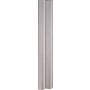 Voldikukse President lisalamell 140 x 2050 mm, valge saar