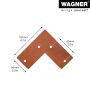 Lauajalg Wagner System rosegold 40 cm